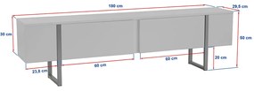 Masă TV Serenity Grey