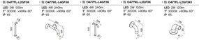Aplica LED iluminat exterior modern IP65 Sleek 2