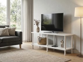 Comoda TV SOLE 120 cm, alba