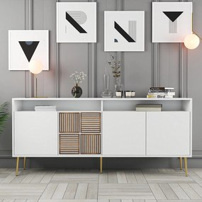 Dulap Millano 1 (alb + auriu). 1088855