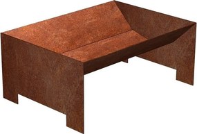 Strato Foc de grădină 50 x 70 x 30 cm, corten CORGARDEN 1018