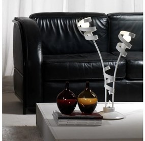 Lampă de masă ONLI ZOE 2xE14/6W/230V 65 cm alb