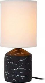 Lucide 47550/81/30 - Lampă de masă FRAN 1xE14/40W/230V neagră