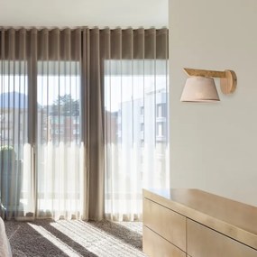 Aplica de perete ANTONIO 1xE14/40W/230V stejar