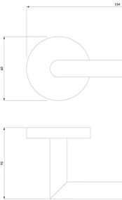 Suport de hârtie igienică OMNIRES MP60510CR MODERN PROJECT crom lucios