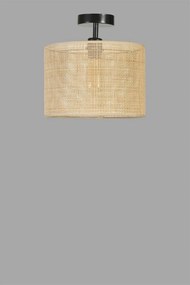 Lustra 846STL5255, lemn de bambus/metal, 30x30 cm