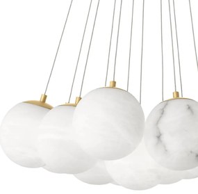 Lustra cu 13 pendule design modern LUX Sphinx