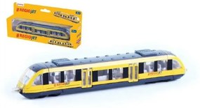 Tren galben RegioJet metal / plastic 17cm