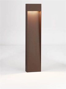 Stalp LED iluminat exterior IP65 MOLAT Corten H-60cm