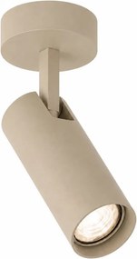 Spot aplicat directionabil cu bec GU10 Linca taupe