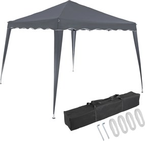 Cort de petrecere / pavilion CAPRI, 3x3m, antracit Casaria