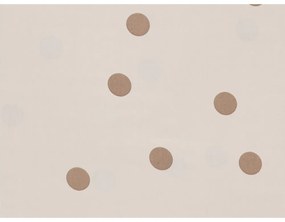 Lenjerie de pat maro din bumbac satinat pentru pat de o persoană 140x200 cm Solaris – Södahl