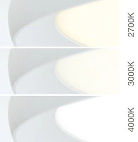 Orion - Plafonieră LED KANT, 50 W, 230 V, 2700/3000/4000 K, Ø 60 cm, albă