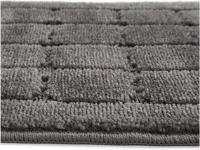 Covorașe de baie gri-antracit 2 buc. 50x80 cm Kareli – Foutastic