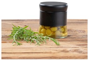 Recipient din sticlă pentru alimente Black Outdoor Kitchen Boga – Wenko