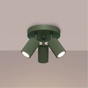 Brilagi - Spot LED CRESTO 3x GU10/10W/230V verde