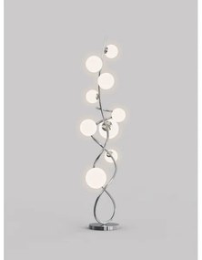 LED Lampadar NANCY Wofi 3014-907 9xG9/3,5W/230V crom lucios