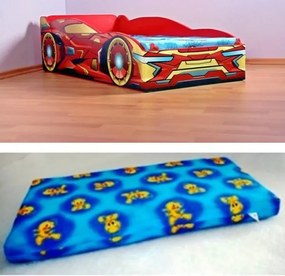 Pat masina Iron Man cu saltea