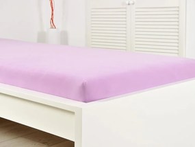 Cearsaf din jersey ALVORA 180x200 cm mov