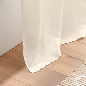 Draperie bej din microfibră 140x280 cm Absolu – douceur d'intérieur