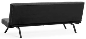 Canapea 2 locuri LOKO, gri închis