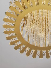 Lustra suspendata, cristale sticla ESTRELLA 54cm