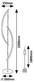 Lampadar, Lampa de podea LED design modern Jarnelle