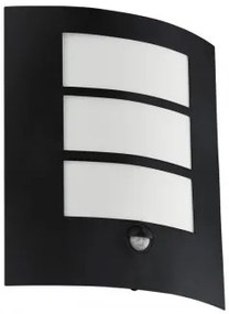 Aplica exterior 1 bec E27 cu senzor IP44 City 99568 Eglo