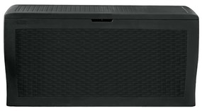 428404 Keter Ladă de depozitare Samoa, antracit, 270 L