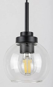 Pendul pentru baie design modern IP44 Tirina negru