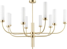 Candelabru modern realizat manual din alama Mussa 10L