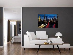 Tablou - Oraș de noapte (90x60 cm)