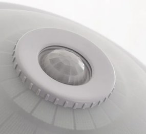 Ecolite WHST78-BI - Plafonieră exterior cu senzor VERA 2xE27/60W/230V IP44