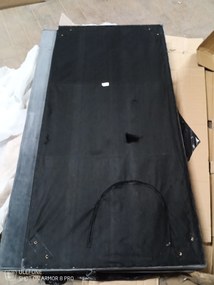 OFERTA Canapea extensibila gri MORITZ VELVET II. calitate