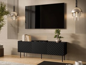 Dulap TV Grotzi 165 3D (Negru) . 1106221