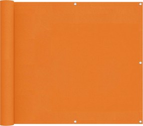 vidaXL Ecran de balcon Portocaliu 100 x 700 cm Material Oxford