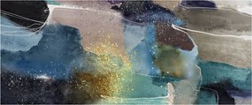 Tablou - Abstract acuarelă (120x50 cm)