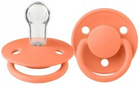BIBS DE LUX - Suzeta din silicon, - 36 m, caise