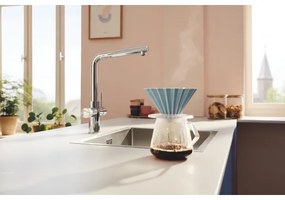 GROHE 30600000 - Baterie pentru chiuvetă BLUE PURE cu pipa în L, crom lucios