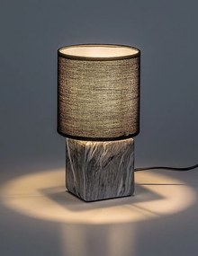 Lampa de masa decorativa marmura/negru Nalisa