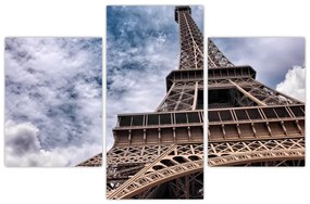 Tablou cu turnul Eifel (90x60 cm)