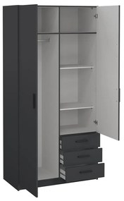 Dulap pentru haine Spike, gri