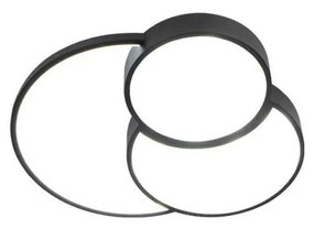 Plafonieră LED dimabilă LED/60W/230V 3000-6500K negru + telecomandă