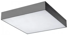 Plafoniera LED cu telecomanda design slim MONZA S 30 CCT neagra