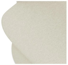 Scaun de sufragerie crem tapițat Kalo – Makamii