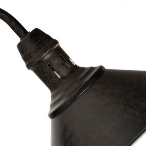 Brilagi - Lampă de perete FORGE 1xE27/60W/230V neagră