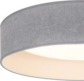 Brilagi - Plafonieră LED VELVET SIMPLE, 36W, 230V, 3000K, Ø 55 cm, gri