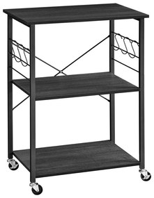 Măsuță de servire MARGE, neagră