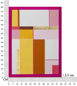 Mauro Ferretti Pictura Pe Panza Lacuită Cu Lac Acrilic Și Ramă -B- Cm 60X3,3X78 | Aosom Romania