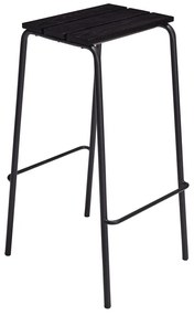 Set de scaune de bar negru 2 buc. (înălțime șezut 76 cm) Stilt – Hübsch